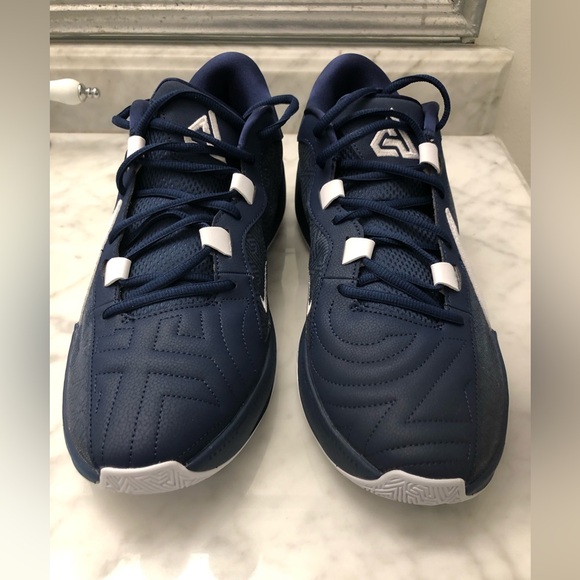Nike Air Zoom Freak 5 TB Promo Court Sneakers Blue Men's - Picture 1 of 10
